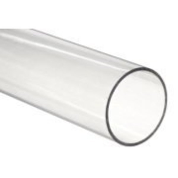 Clear Polycarbonate Tube, 5.250 ID X 5.500 OD X 96.000 [Each], Professional Plastics, Mfr#: TPCCL5.250X5.500X96.000